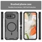 For Google Pixel 9a Armor Glaze MagSafe Magnetic Phone Case(Black) - 2