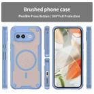 For Google Pixel 9a Armor Glaze MagSafe Magnetic Phone Case(Blue) - 2