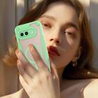 For Google Pixel 9a Armor Glaze MagSafe Magnetic Phone Case(Green) - 3