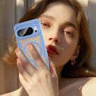 For Google Pixel 10 Pro Armor Glaze MagSafe Magnetic Phone Case(Blue) - 3