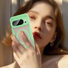 For Google Pixel 10 Pro Armor Glaze MagSafe Magnetic Phone Case(Green) - 3