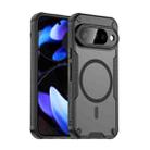 For Google Pixel 10 Armor Glaze MagSafe Magnetic Phone Case(Black) - 1