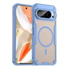 For Google Pixel 10 Pro XL Armor Glaze MagSafe Magnetic Phone Case(Blue) - 1