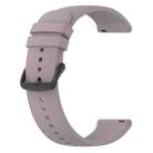 22mm Round Tail Silicone Watch Band(Purple) - 2