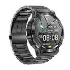 AK61 BT Call Smart Watch, Support Blood Pressure / Heart Rate / Sports Health Monitoring Fitness Tracker(Black Steel) - 2