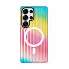 For Samsung Galaxy S25 Ultra 5G DUX DUCIS ZEST Series Colorful Gradient MagSafe Magnetic Phone Case(Gradient Rainbow) - 2