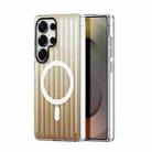 For Samsung Galaxy S25 Ultra 5G DUX DUCIS ZEST Series Colorful Gradient MagSafe Magnetic Phone Case(Gradient Desert Gold) - 1