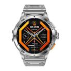 AK77 BT Call Smart Watch, Support Blood Oxygen / Blood Pressure / Heart Rate / Sports Health Monitoring Fitness Tracker(Silver Steel) - 3