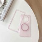 For Huawei Mate X6 Skin Feel MagSafe Magnetic Folding PC Phone Case(Pink) - 2