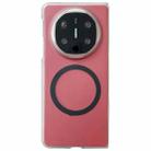 For Huawei Mate X6 Skin Feel MagSafe Magnetic Folding PC Phone Case(Black) - 1