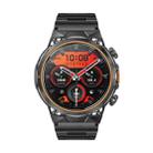 AK81 BT Call Smart Watch, Support Blood Pressure / Heart Rate / Sports Health Monitoring Fitness Tracker(Black Steel) - 3
