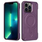 For iPhone 13 Pro Max Breaker Velvet MagSafe Magnetic TPU Phone Case(Dark Night Purple) - 2