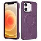 For iPhone 12 Breaker Velvet MagSafe Magnetic TPU Phone Case(Dark Night Purple) - 2