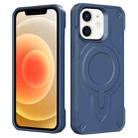 For iPhone 12 Breaker Velvet MagSafe Magnetic TPU Phone Case(Sapphire Blue) - 2