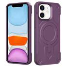 For iPhone 11 Breaker Velvet MagSafe Magnetic TPU Phone Case(Dark Night Purple) - 2