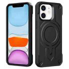 For iPhone 11 Breaker Velvet MagSafe Magnetic TPU Phone Case(Black) - 2