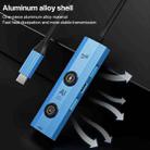 YCE V297A 7 in 1 USB-C / Type-C HUB Adapter AI Docking Station Support 8K Output(Blue) - 3