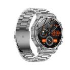 AK82 BT Call Smart Watch, Support Blood Oxygen / Blood Pressure / Heart Rate / Sports Health Monitoring Fitness Tracker(Silver Steel) - 2