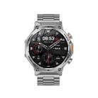 AK82 BT Call Smart Watch, Support Blood Oxygen / Blood Pressure / Heart Rate / Sports Health Monitoring Fitness Tracker(Silver Steel) - 3