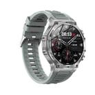 AK82 BT Call Smart Watch, Support Blood Oxygen / Blood Pressure / Heart Rate / Sports Health Monitoring Fitness Tracker(Silver Grey Silicone) - 2