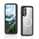 For Samsung Galaxy S25 Edge 5G RedPepper MagSafe IP68 Waterproof Phone Case(Black) - 1