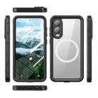 For Samsung Galaxy S25 Edge 5G RedPepper MagSafe IP68 Waterproof Phone Case(Black) - 2