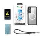 For Samsung Galaxy S25 Edge 5G RedPepper MagSafe IP68 Waterproof Phone Case(Black) - 3