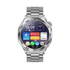 AK83 BT Call Smart Watch, Support Blood Pressure / Heart Rate / Sports Health Monitoring Fitness Tracker(Steel 3-Bead Steel) - 3