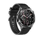 AK83 BT Call Smart Watch, Support Blood Pressure / Heart Rate / Sports Health Monitoring Fitness Tracker(Black Silicone) - 2