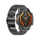 BH11 4G LTE Android 8.1 Smart Watch, 2GB+16GB, Unisoc 8541 Quad Core, Support Heart Rate / Blood Oxygen(Black Steel) - 2
