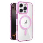 For iPhone 16 Pro AI Photo Button PC Hybrid TPU MagSafe Phone Case(Rose Red) - 1