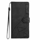 For iPhone 17 Air Triangles Embossed Leather Phone Case(Black) - 2