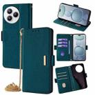 For Xiaomi Civi 5 Pro 5G Crossbody Chain Leather Phone Case(Green) - 1