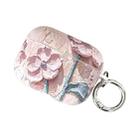 For AirPods Pro 2 / Pro Oil Painting TPU Water Sticker Earphone Case(Pink) - 1