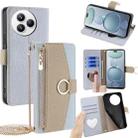 For Xiaomi Civi 5 Pro 5G Crossbody Litchi Texture Leather Phone Case(Blue) - 1
