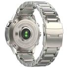 For Gamin 26mm Safety Buckle Pure Titanium Metal Watch Band(Titanium Color) - 2
