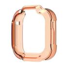 For Redmi Kids Watch Half Coverage Hollow TPU Watch Protective Case(Transparent Orange) - 2