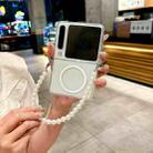 For Huawei Pura X Integrated Transparent Side Buckle MagSafe TPU Phone Case with Bead Chain - 2