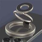 Triple Folding MagSafe Double-Sided Magnetic Phone Ring Holder(Gold) - 2