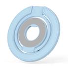 Triple Folding MagSafe Double-Sided Magnetic Phone Ring Holder(Blue) - 1