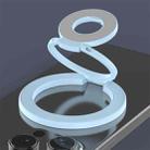 Triple Folding MagSafe Double-Sided Magnetic Phone Ring Holder(Blue) - 2
