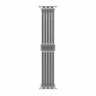 For Apple Watch 46mm / 49mm / 45mm / 44mm Breathable Nylon Fish Line Weaving Watch Band(Grey) - 2