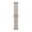 For Apple Watch 46mm / 49mm / 45mm / 44mm Breathable Nylon Fish Line Weaving Watch Band(Pink) - 2