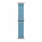 For Apple Watch 46mm / 49mm / 45mm / 44mm Breathable Nylon Fish Line Weaving Watch Band(Sky Blue) - 2