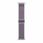For Apple Watch 46mm / 49mm / 45mm / 44mm Breathable Nylon Fish Line Weaving Watch Band(Purple) - 2