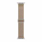 For Apple Watch 46mm / 49mm / 45mm / 44mm Breathable Nylon Fish Line Weaving Watch Band(Milk Tea) - 2