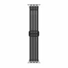 For Apple Watch 42mm / 41mm / 40mm / 38mm Breathable Nylon Fish Line Weaving Watch Band(Black) - 2