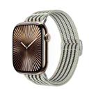 For Apple Watch 42mm / 41mm / 40mm / 38mm Breathable Nylon Fish Line Weaving Watch Band(Starlight) - 1