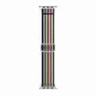 For Apple Watch 42mm / 41mm / 40mm / 38mm Breathable Nylon Fish Line Weaving Watch Band(Rainbow) - 2