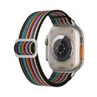 For Apple Watch 42mm / 41mm / 40mm / 38mm Breathable Nylon Fish Line Weaving Watch Band(Rainbow) - 3